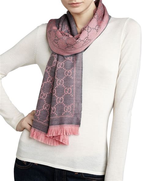 silk and wool gucci scarf|gucci silk scarves for women.